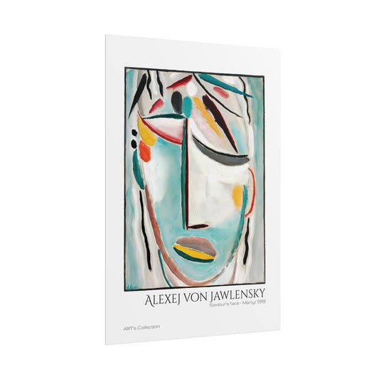 Saviour's face - Martyr (1919) by Alexej von Jawlensky / Affiche imprimée - Série ART's Collection