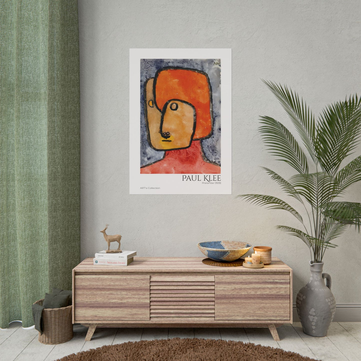 Pretender (1939) by Paul Klee / Affiche imprimée - Série ART's Collection