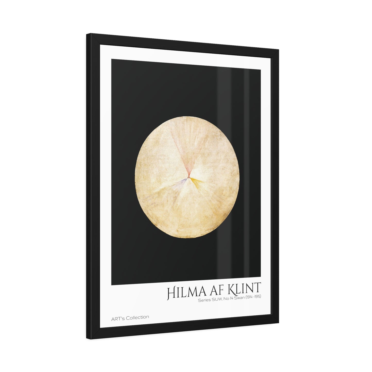 Series SUW, No 14 Swan (1914 -1915) by Hilma af Klint / Affiche Encadrée série ART's Collection