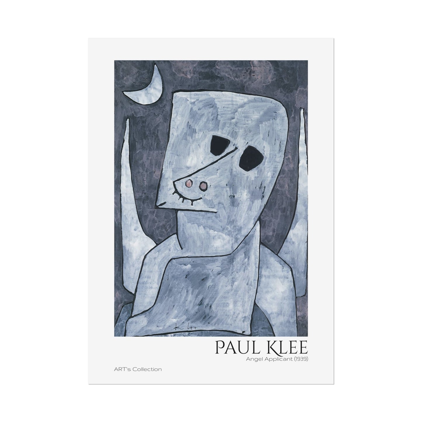 Angel Applicant (1939) by Paul Klee / Affiche imprimée - Série ART's Collection