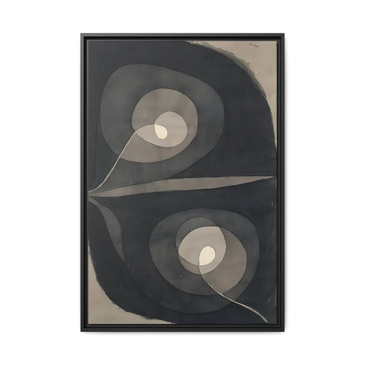 Spiralschraubenblüten I - Spiral Screw Flowers I (1932) by Paul Klee / Toile encadrée sur caisse américaine