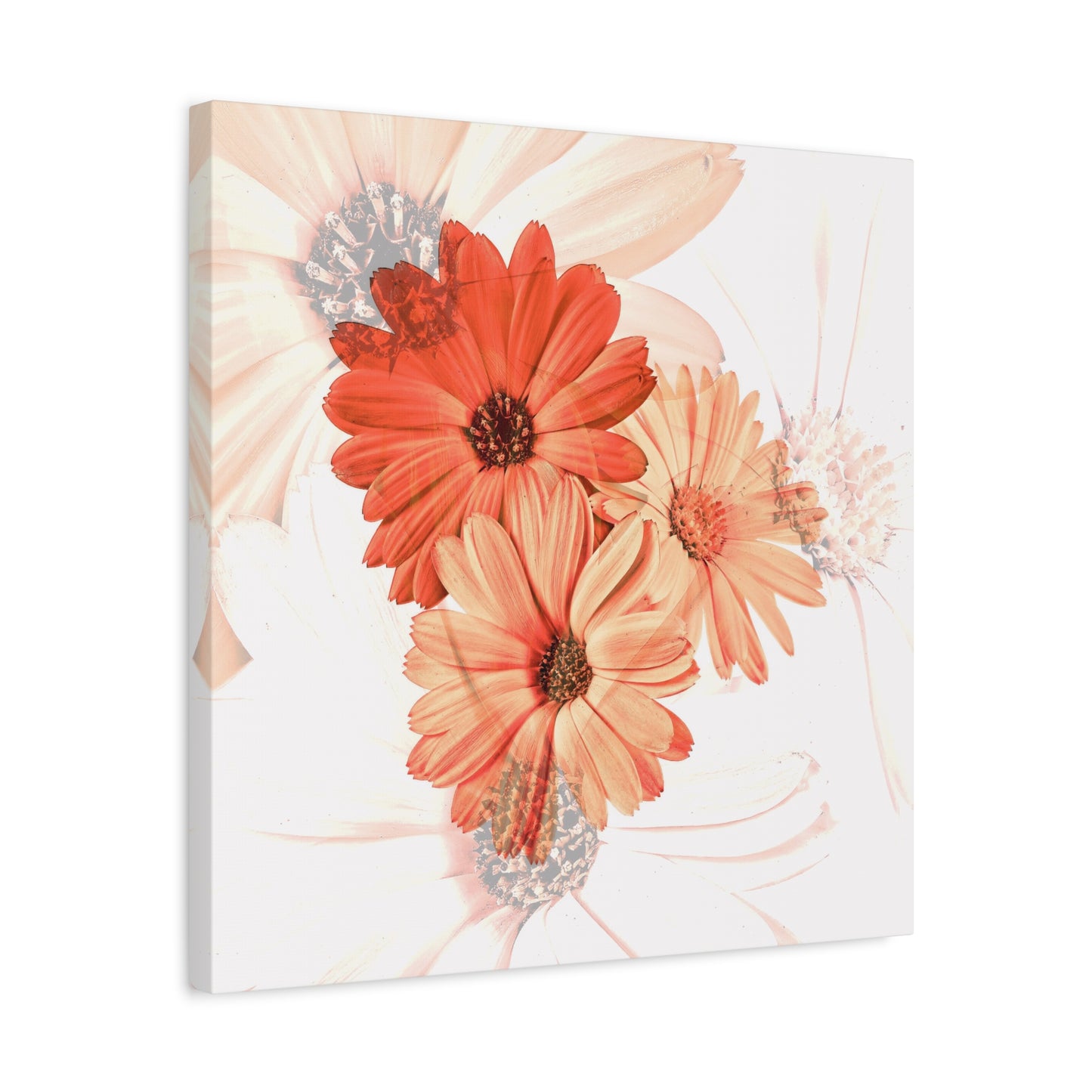Collection Signature "FLORAL Numéro 17" sur Toile Fine Art sur Toile / Epaisseur 3,2cm - 1'25 po