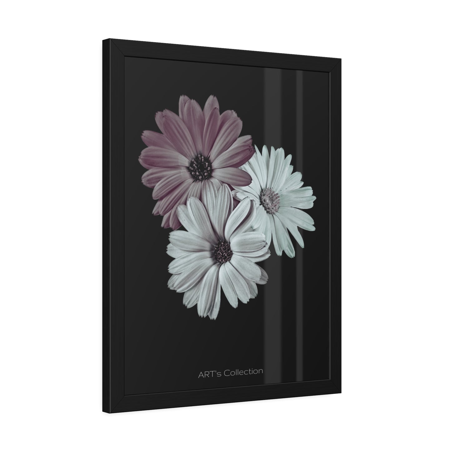 Collection Signature "FLORAL Numéro 5" sur Affiche Encadrée série ART's Collection