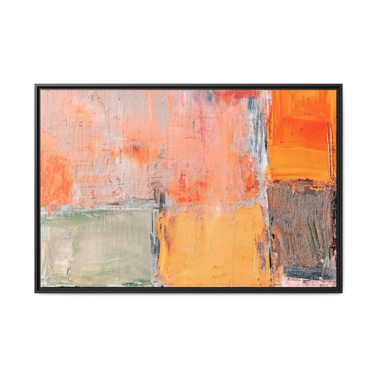 Tableau Beaux Arts Pêche "Série Sign Collections" / Toile encadrée sur caisse américaine