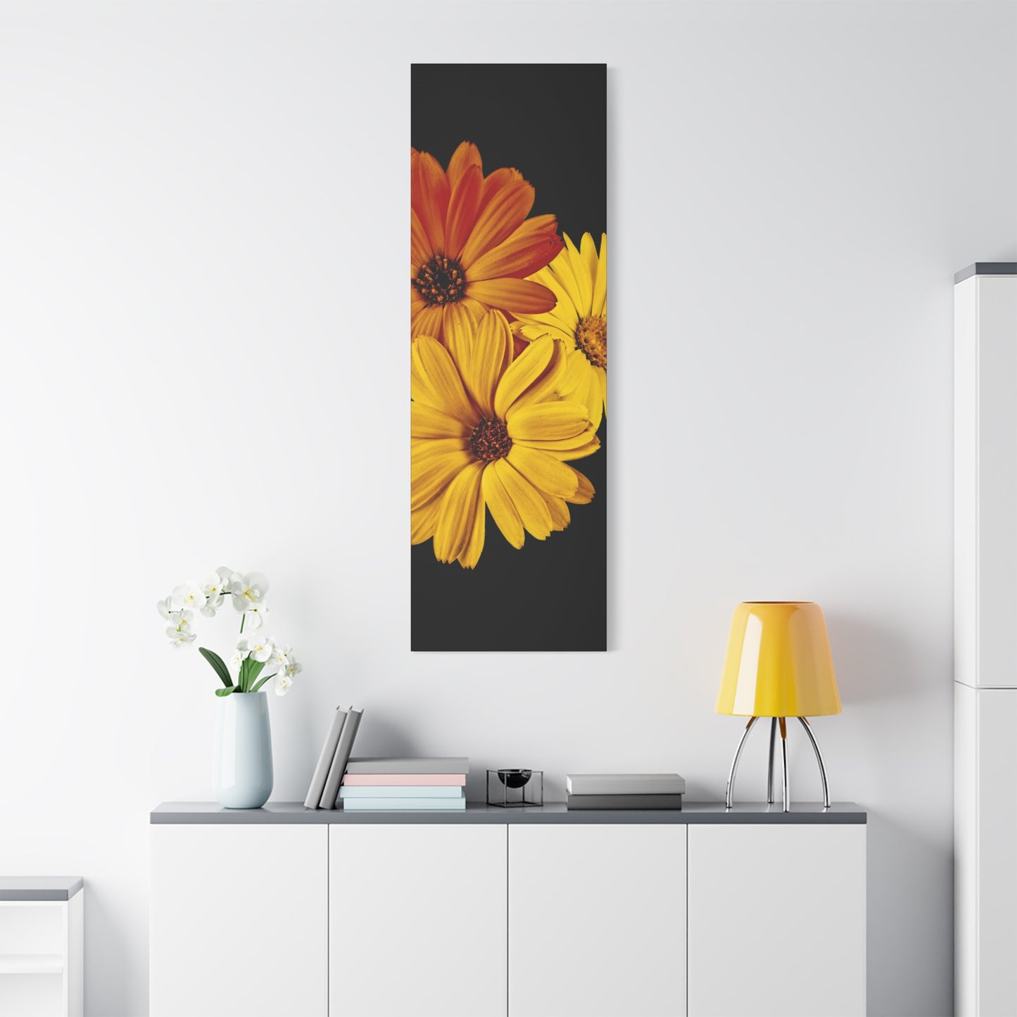 Collection Signature "FLORAL Numéro 4" sur Toile Fine Art sur Toile / Epaisseur 3,2cm - 1'25 po