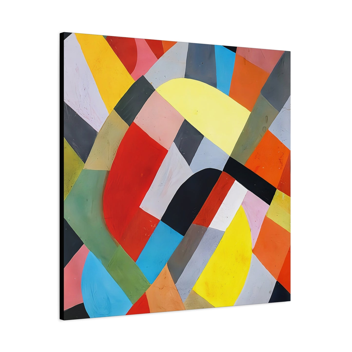 Composition Abstraite (1936-38) by Otto Freundlich / Reproduction Fine Art sur Toile / Epaisseur 3.2 cm - 1.25 inch