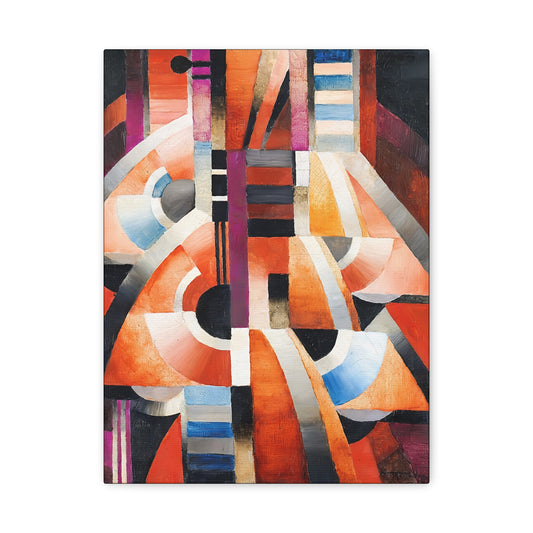 Balalaika (Ca. 1916) by Thorvald Hellesen / Reproduction Fine Art sur Toile / Epaisseur 3.2 cm - 1.25 inch