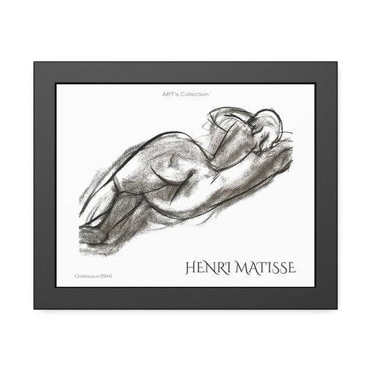 Odalisque (1944) by Henry Matisse / Affiche Encadrée série ART's Collection