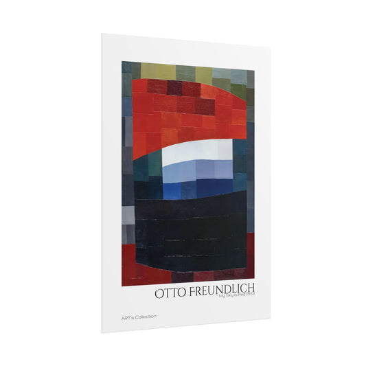 My Sky is Red (1933) by Otto Freundlich / Affiche imprimée - Série ART's Collection