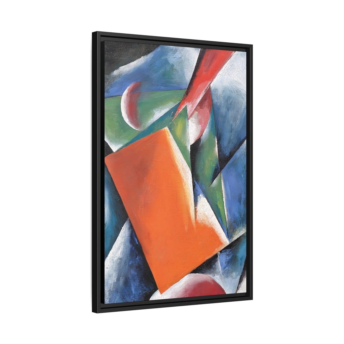 Architectonic Painting (1917) by Lyubov Popova / Toile encadrée sur caisse américaine