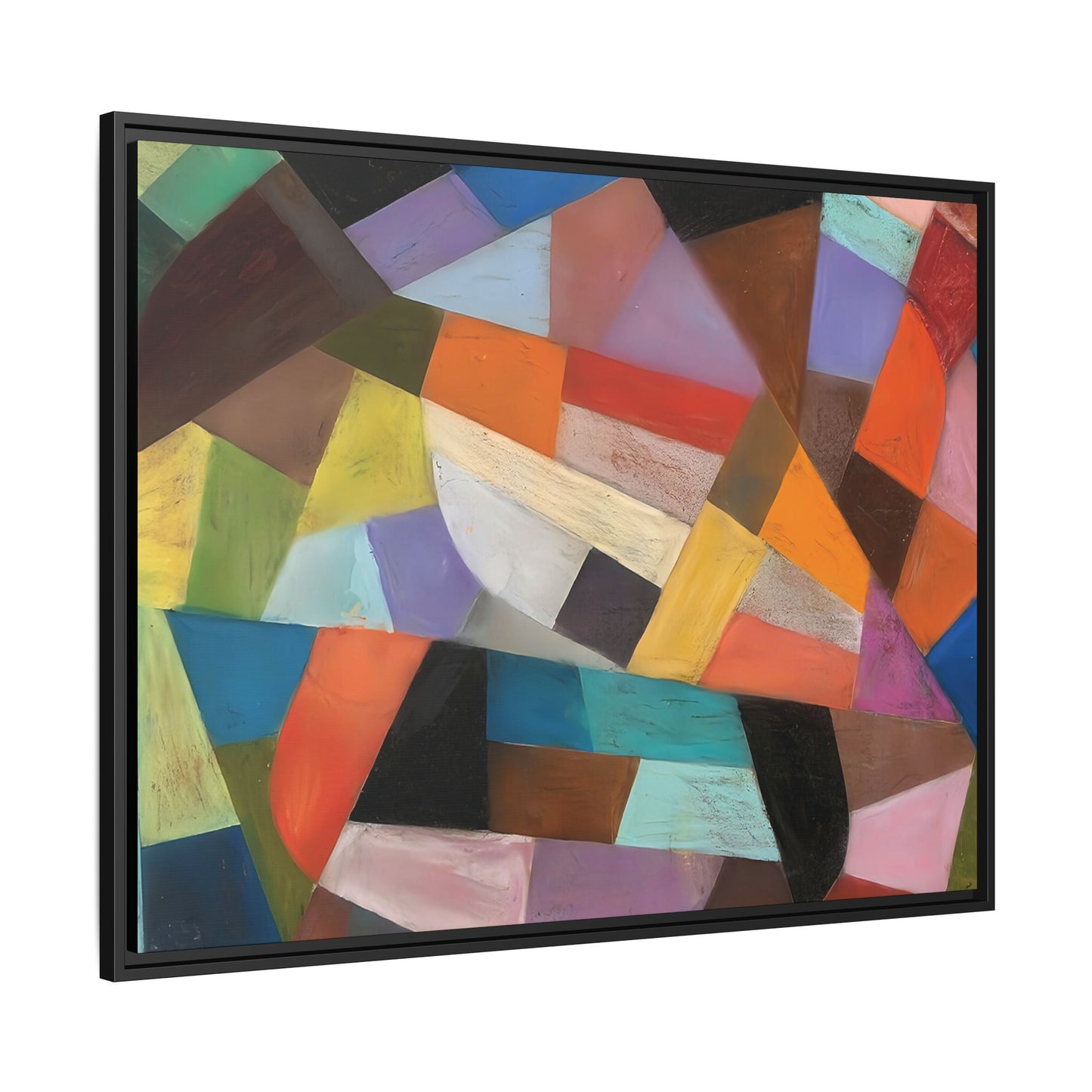 Untitled (1938) by Otto Freundlich / Toile encadrée sur caisse américaine