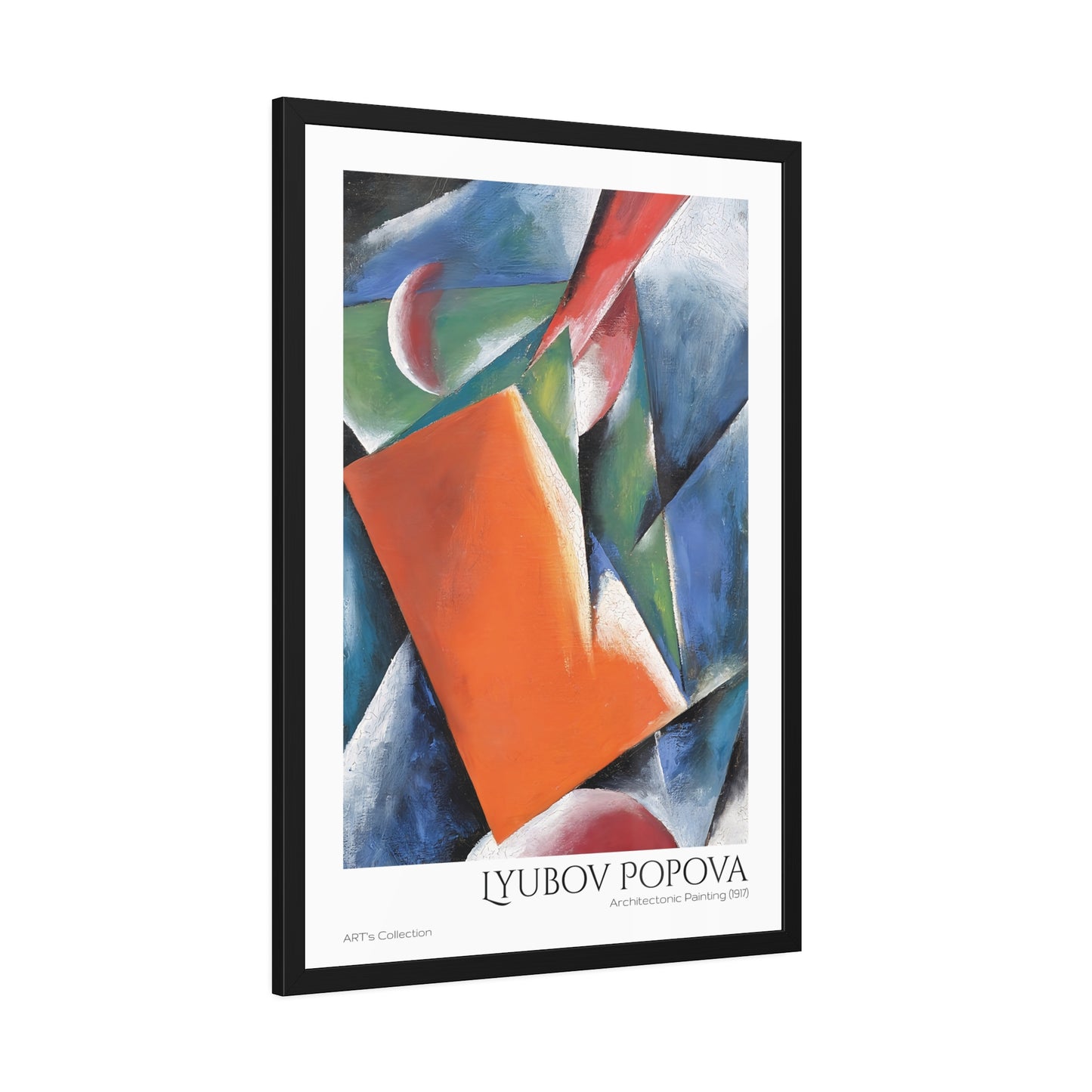 Architectonic Painting (1917) by Lyubov Popova / Affiche Encadrée série ART's Collection