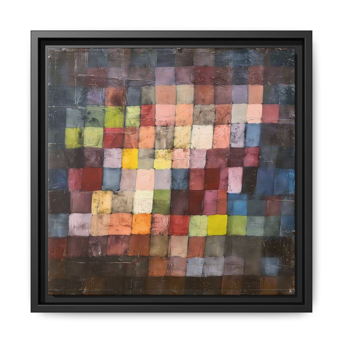 Ancient Sound (1925) by Paul Klee / Toile encadrée sur caisse américaine