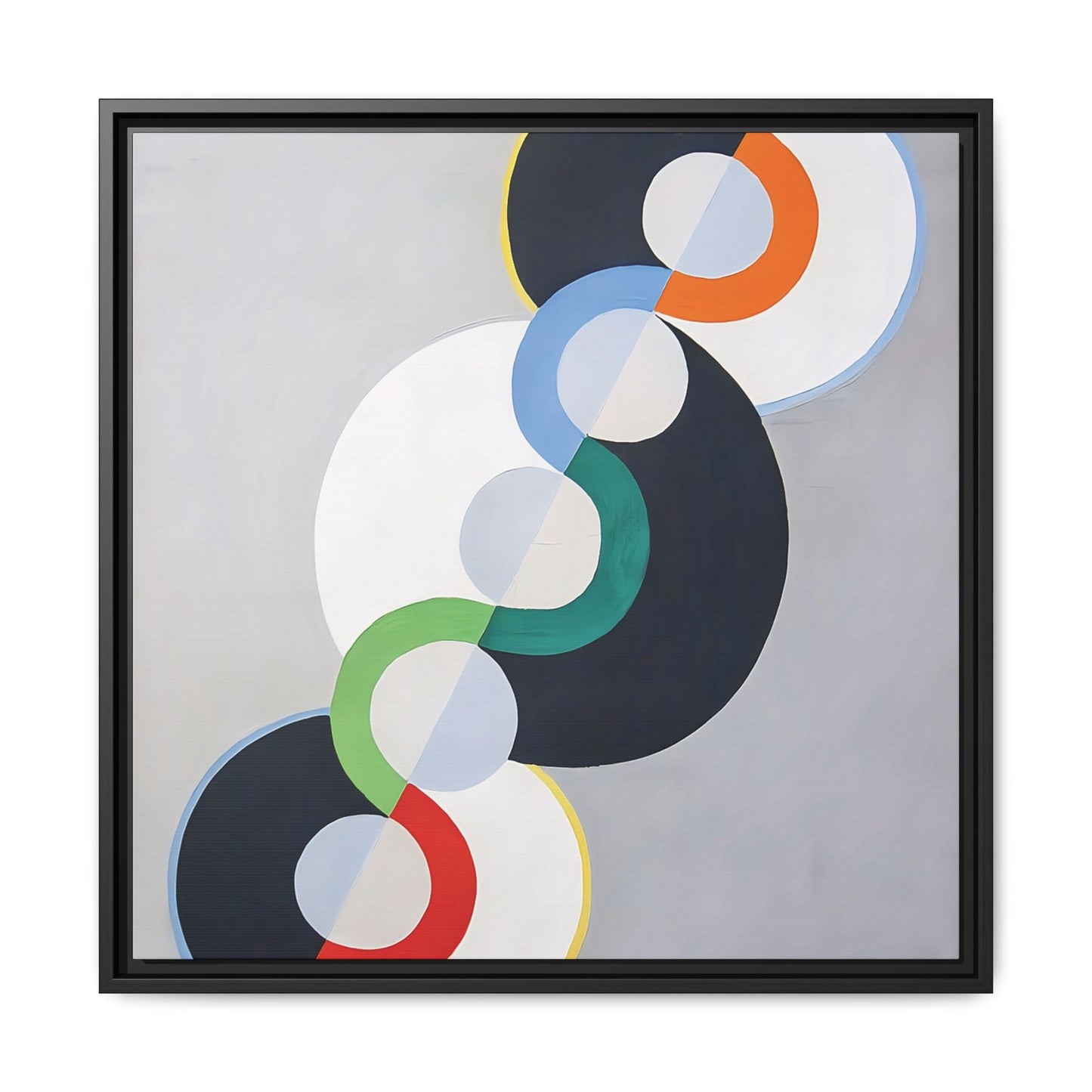 Endless Rhythm by Robert Delaunay / Toile encadrée sur caisse américaine