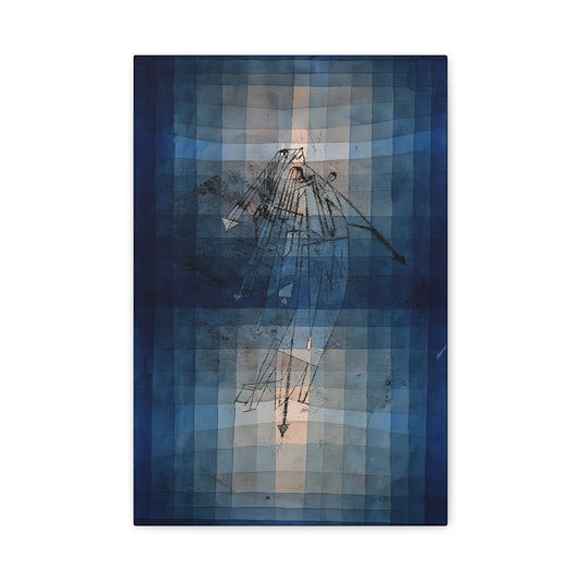 Dance of Moth (1923) by Paul Klee / Reproduction Fine Art sur Toile / Epaisseur 3.2 cm - 1.25 inch