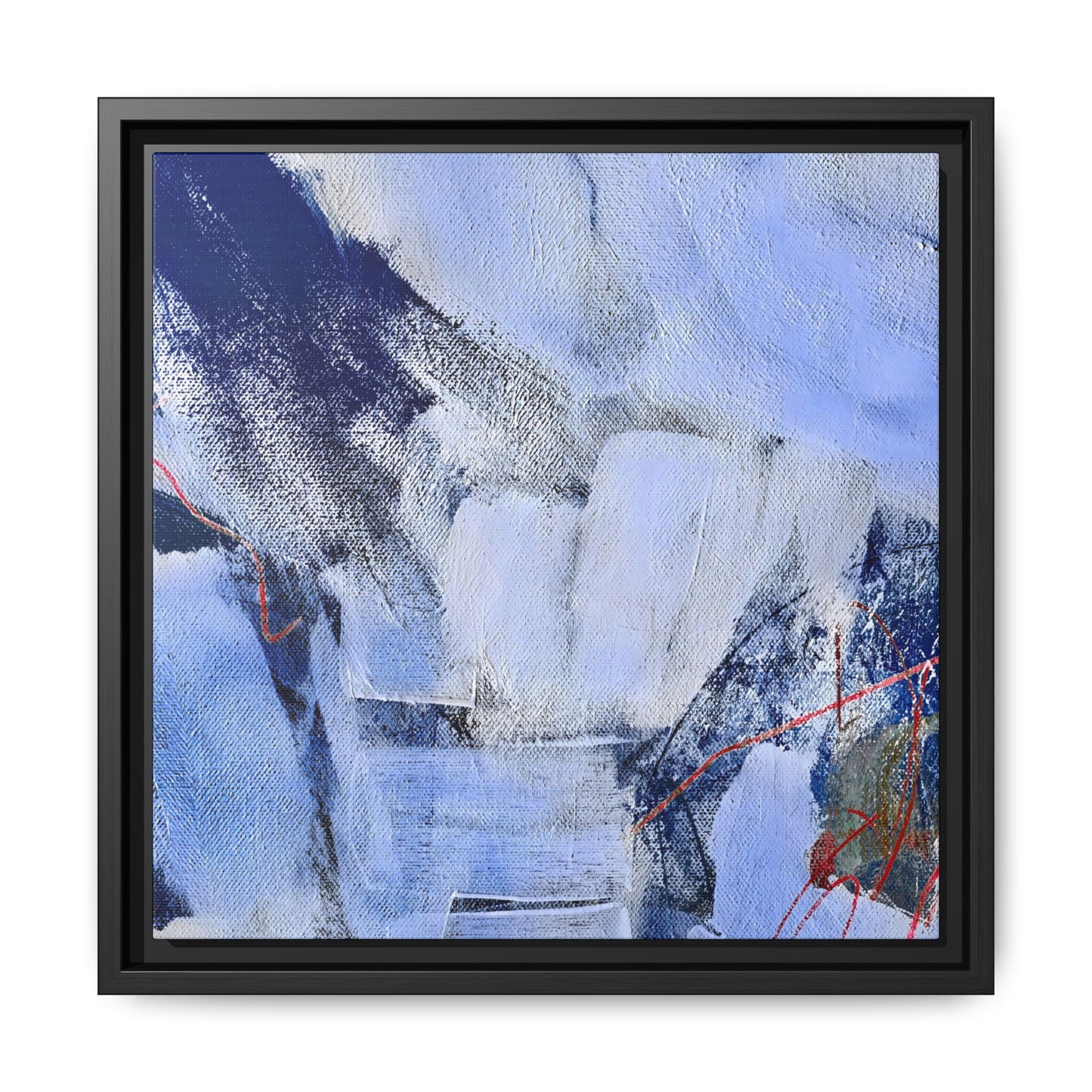 Tableau Intemporel Nuage "Série Sign Collections" / Toile encadrée sur caisse américaine