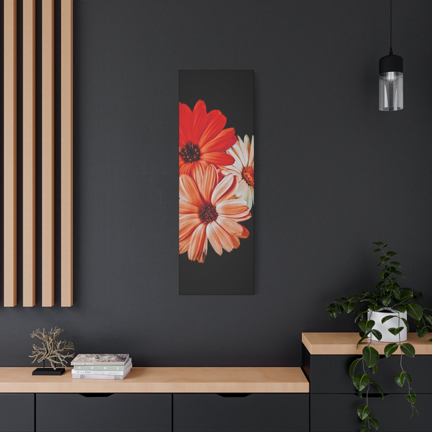 Collection Signature "FLORAL Numéro 7" sur Toile Fine Art sur Toile / Epaisseur 3,2cm - 1'25 po