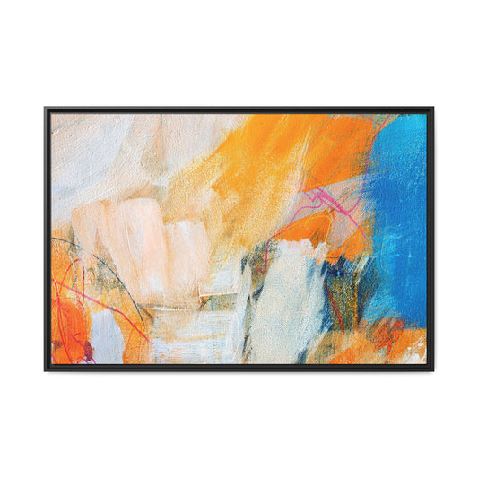 Tableau Intemporel Cocoon "Série Sign Collections" / Toile encadrée sur caisse américaine