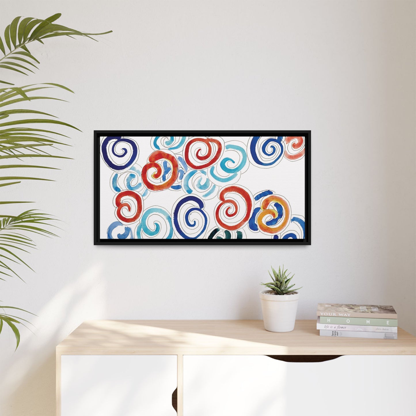 Escargots (1953) by Henri Matisse / Toile encadrée sur caisse américaine