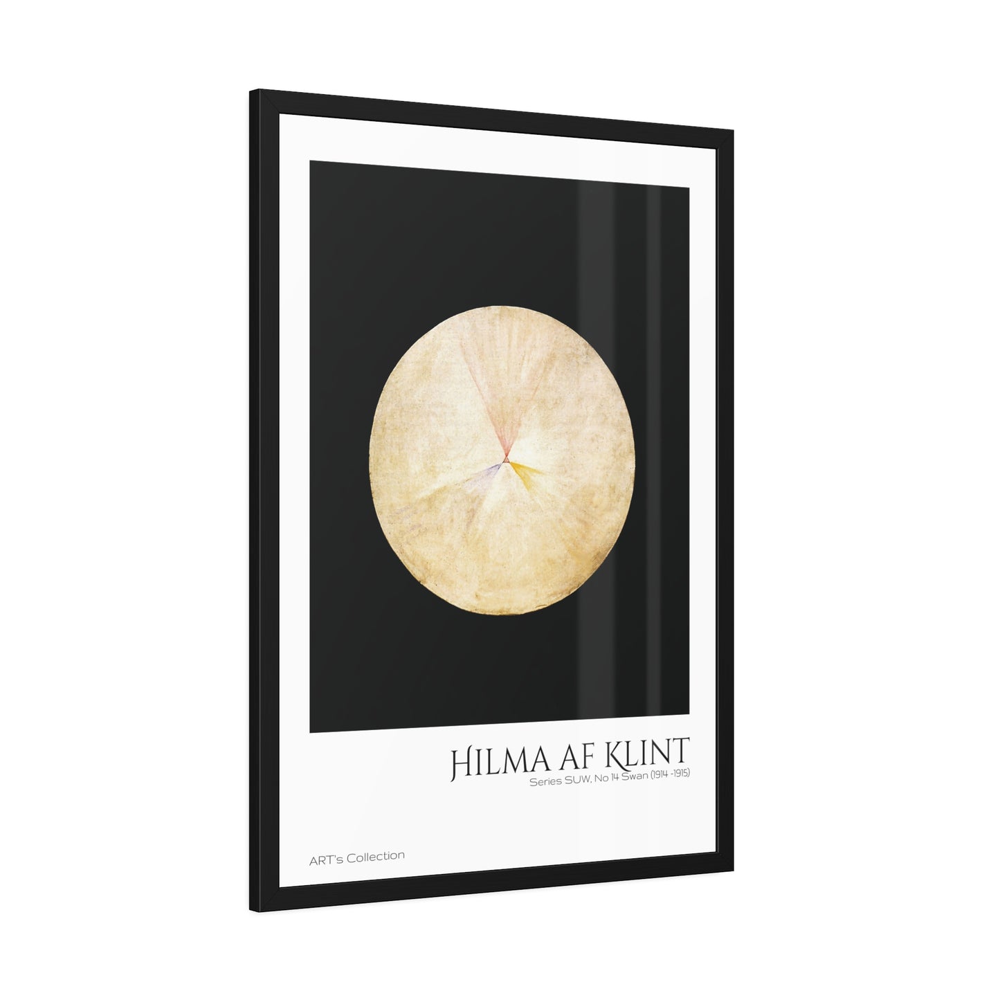 Series SUW, No 14 Swan (1914 -1915) by Hilma af Klint / Affiche Encadrée série ART's Collection