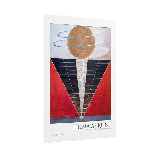 Group X No 2 Altarpiece (1915) by Hilma af Klint / Affiche imprimée - Série ART's Collection