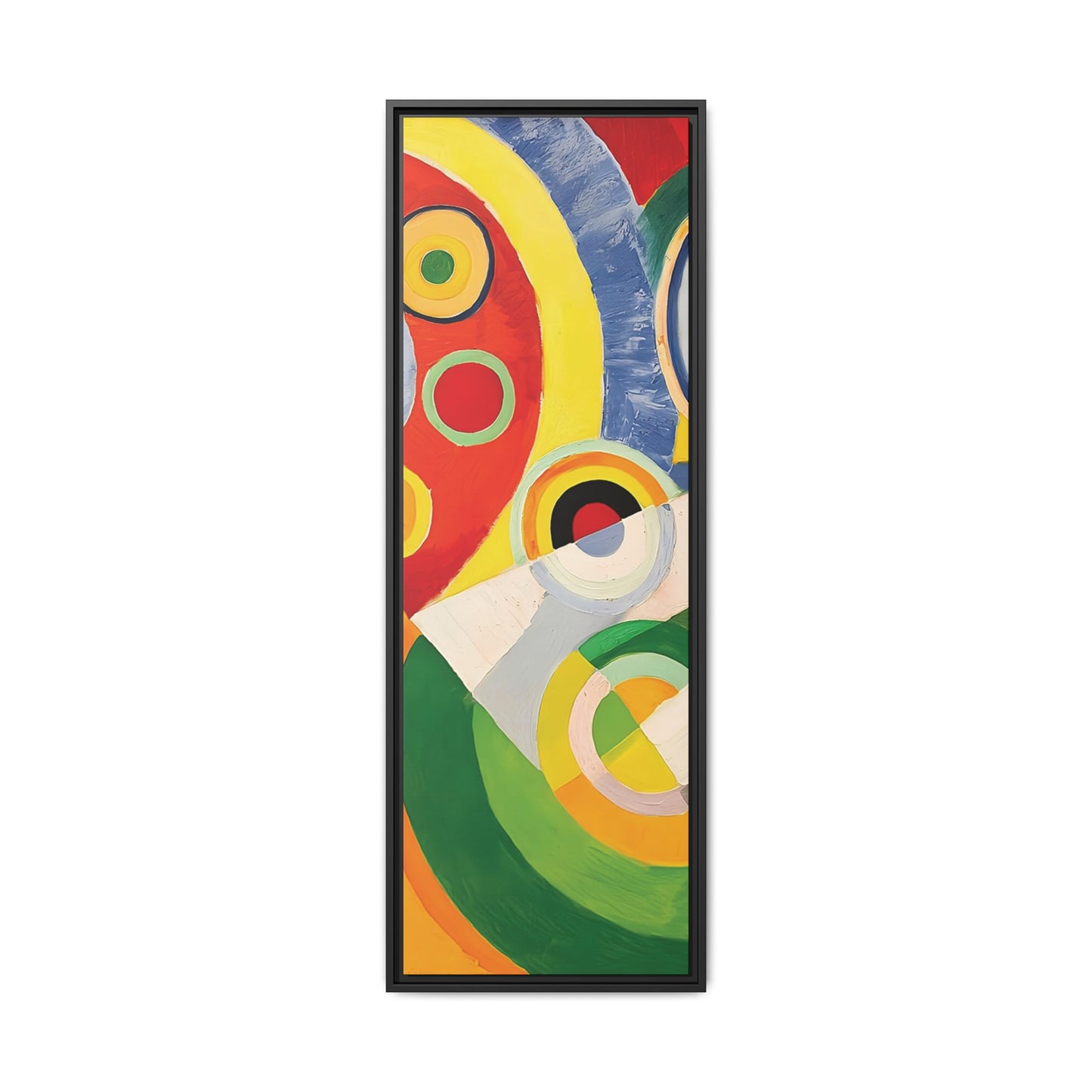 Rythme, Joie de vivre (1930) by Robert Delaunay / Toile encadrée sur caisse américaine