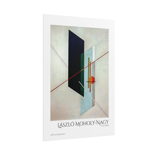 A IX (1923) by László Moholy-Nagy / Affiche imprimée - Série ART's Collection