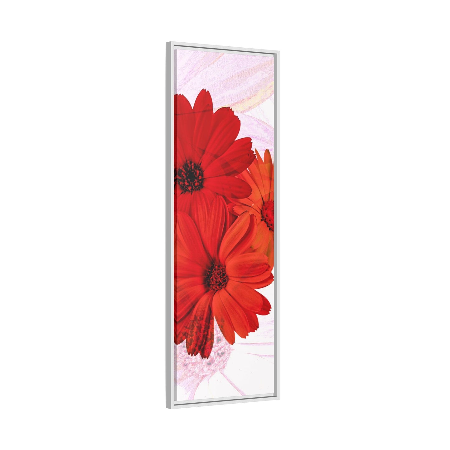 Collection Signature "FLORAL Numéro 20" sur Toile encadrée avec caisse américaine