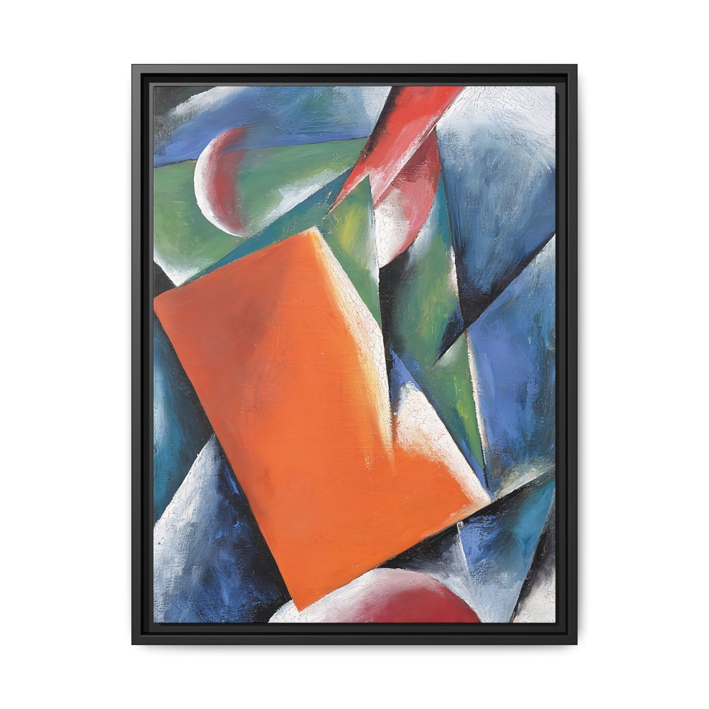 Architectonic Painting (1917) by Lyubov Popova / Toile encadrée sur caisse américaine