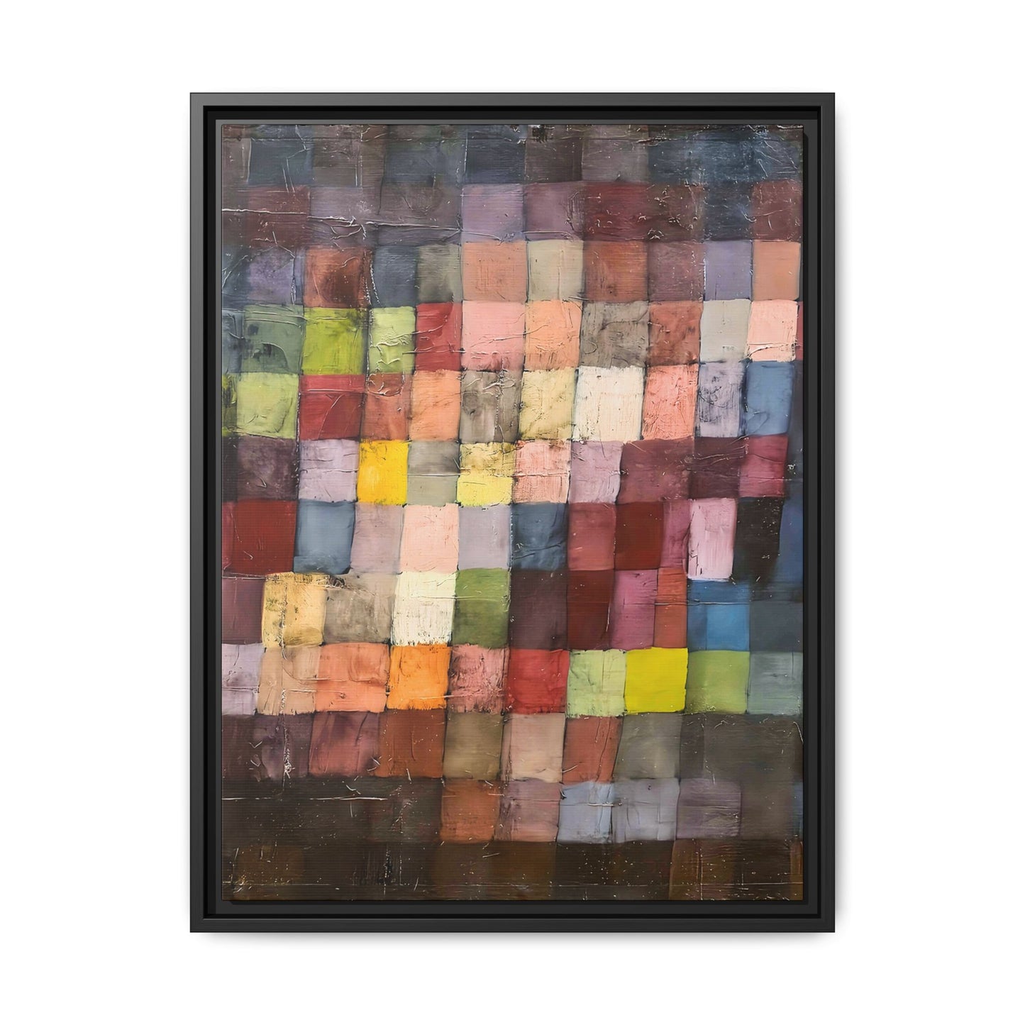Ancient Sound (1925) by Paul Klee / Toile encadrée sur caisse américaine