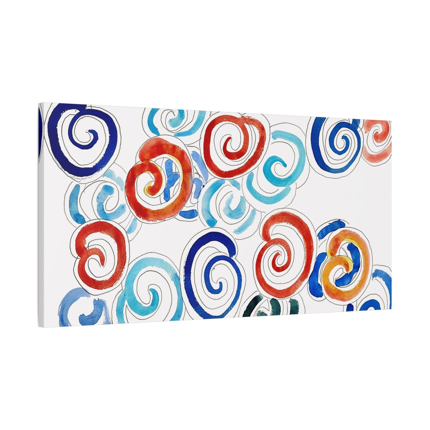 Escargots (1953) by Henri Matisse / Reproduction Fine Art sur Toile / Flanc Large Epaisseur 3.2 cm - 1.25 inch