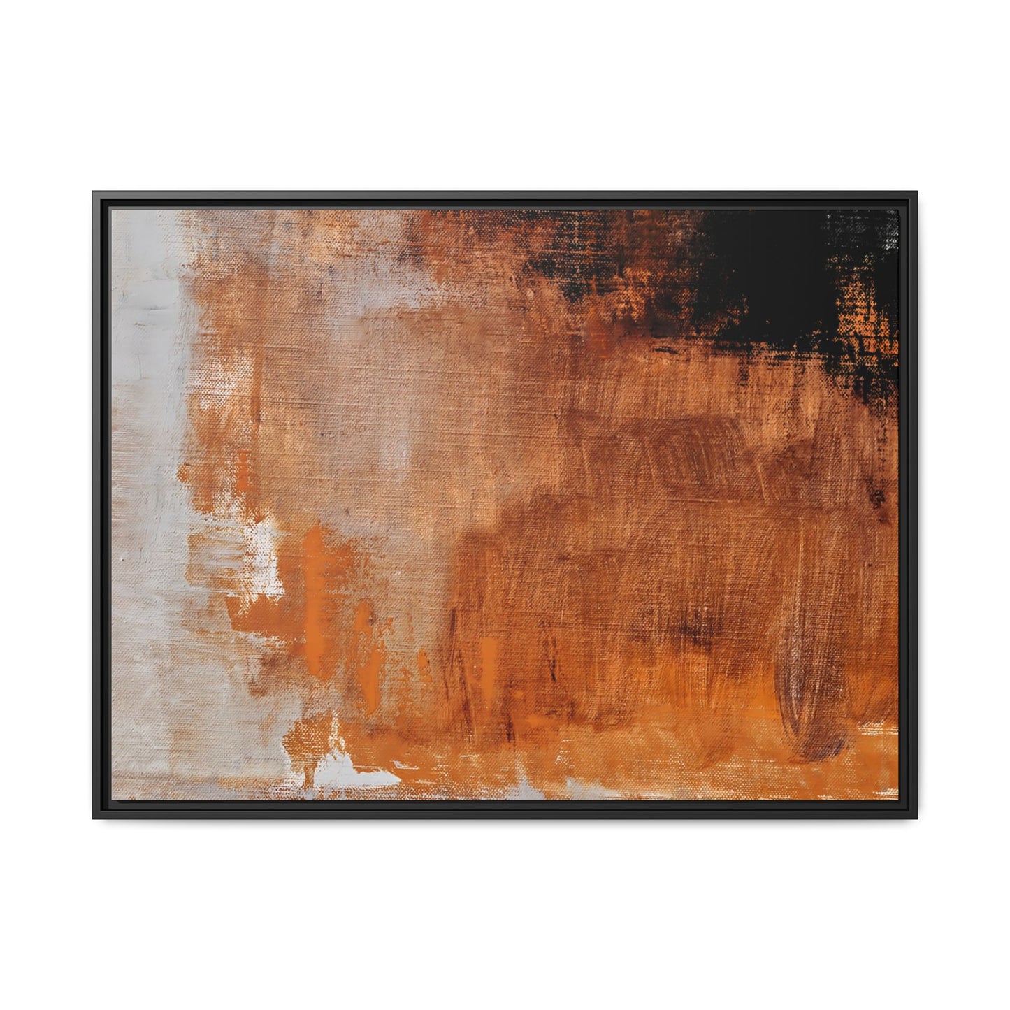 Tableau Contemporain Maize "Série Sign Collections" / Toile encadrée sur caisse américaine