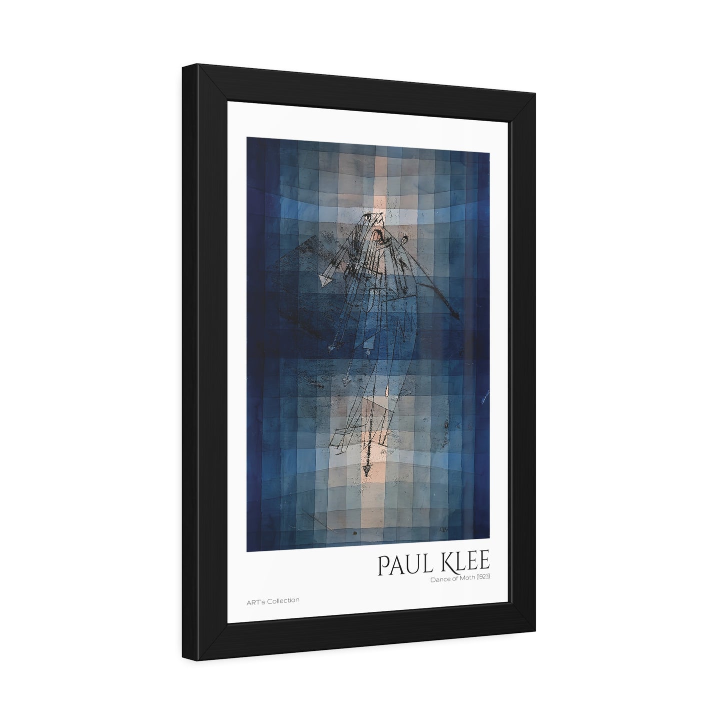 Dance of Moth (1923) by Paul Klee / Affiche Encadrée série ART's Collection