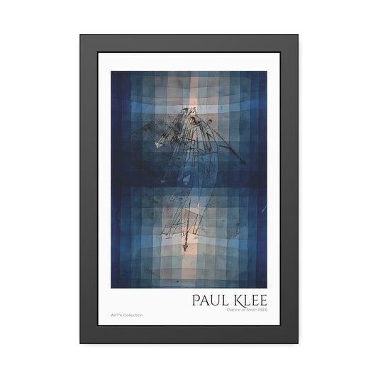 Dance of Moth (1923) by Paul Klee / Affiche Encadrée série ART's Collection