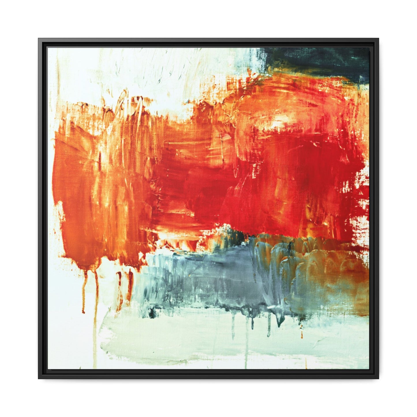 Tableau Beaux Arts Nightfall "Série Sign Collections" / Toile encadrée sur caisse américaine
