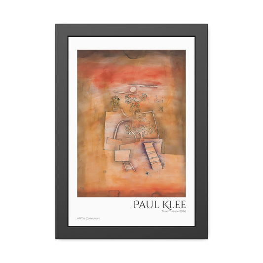 Tree Culture (1924) by Paul Klee / Affiche Encadrée série ART's Collection