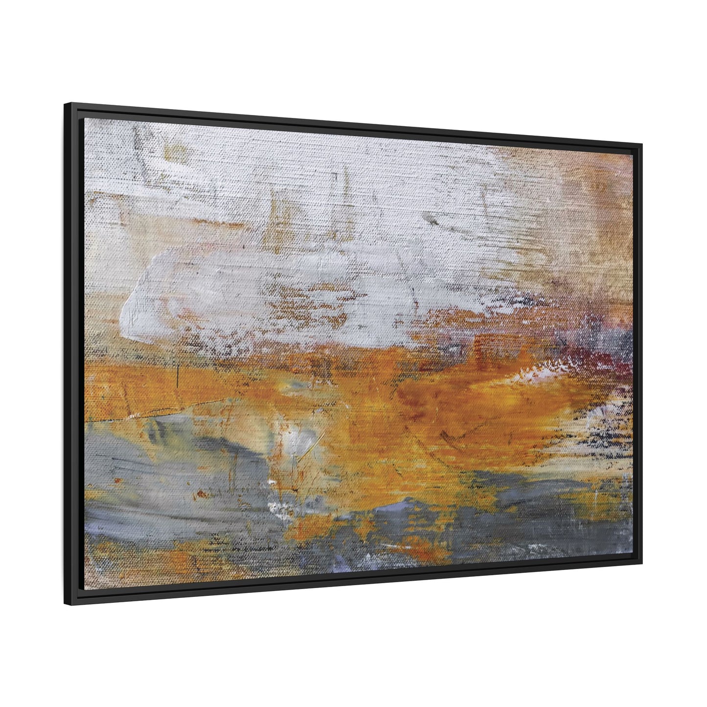 Tableau Naturel Ushuaïa "Série Sign Collections" / Toile encadrée sur caisse américaine