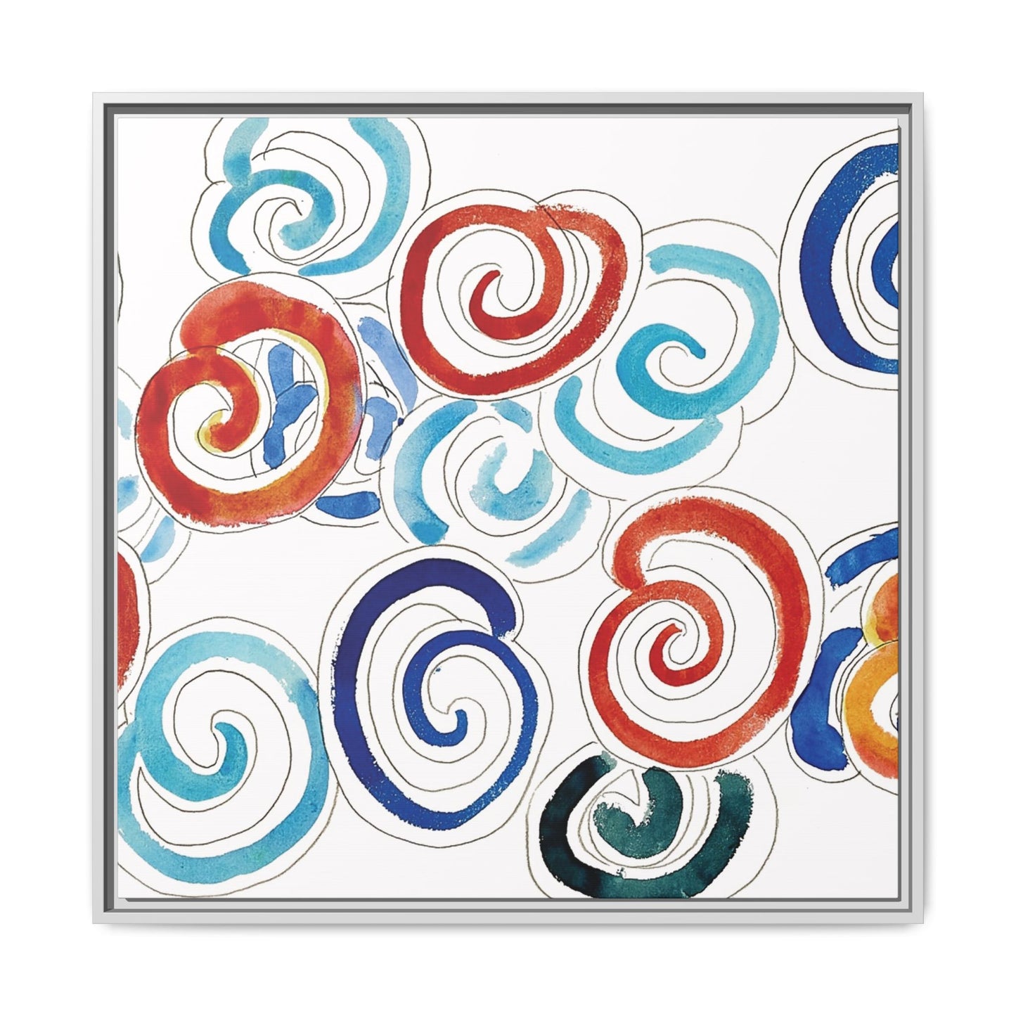 Escargots (1953) by Henri Matisse / Toile encadrée sur caisse américaine