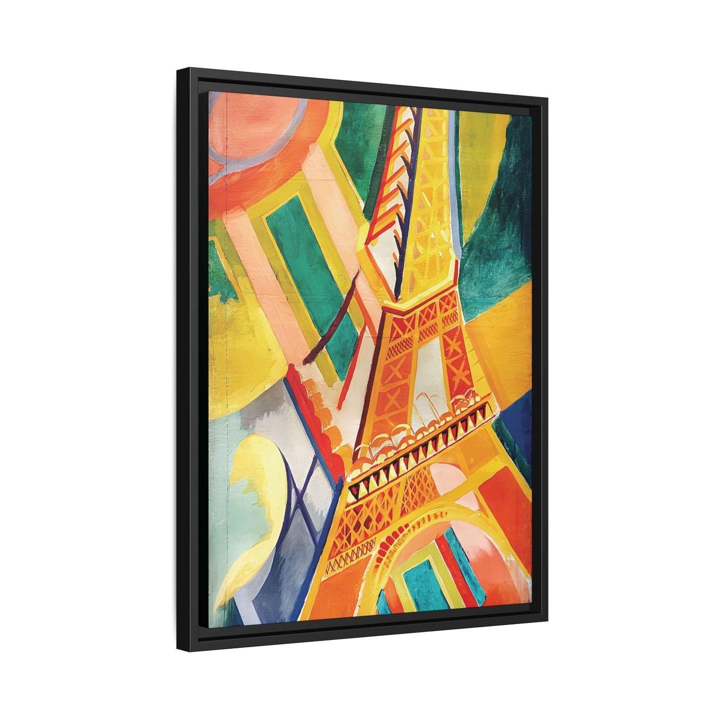 Tour Eiffel (1926) by Robert Delaunay / Toile encadrée sur caisse américaine