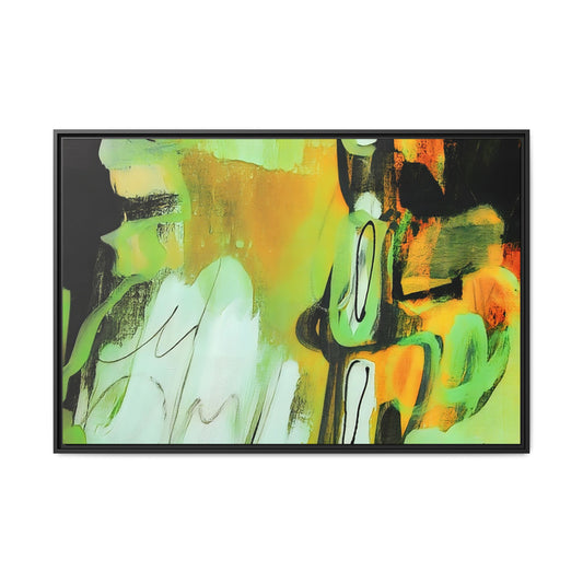 Tableau Graphic Cardiff "Série Sign Collections" / Toile encadrée sur caisse américaine