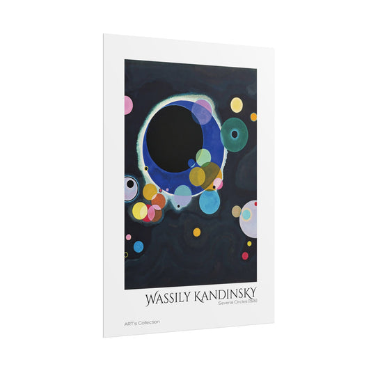 Several Circles (1926) by Wassily Kandinsky / Affiche imprimée - Série ART's Collection