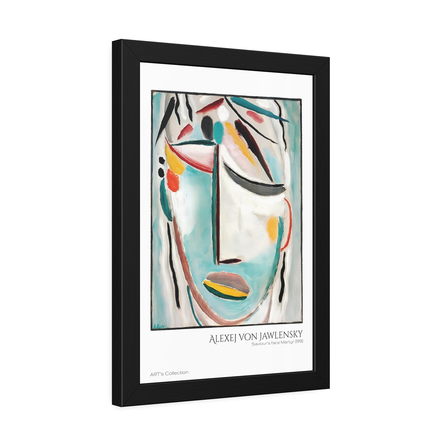 Saviour's face Martyr (1919) by Alexej von Jawlensky / Affiche Encadrée série ART's Collection