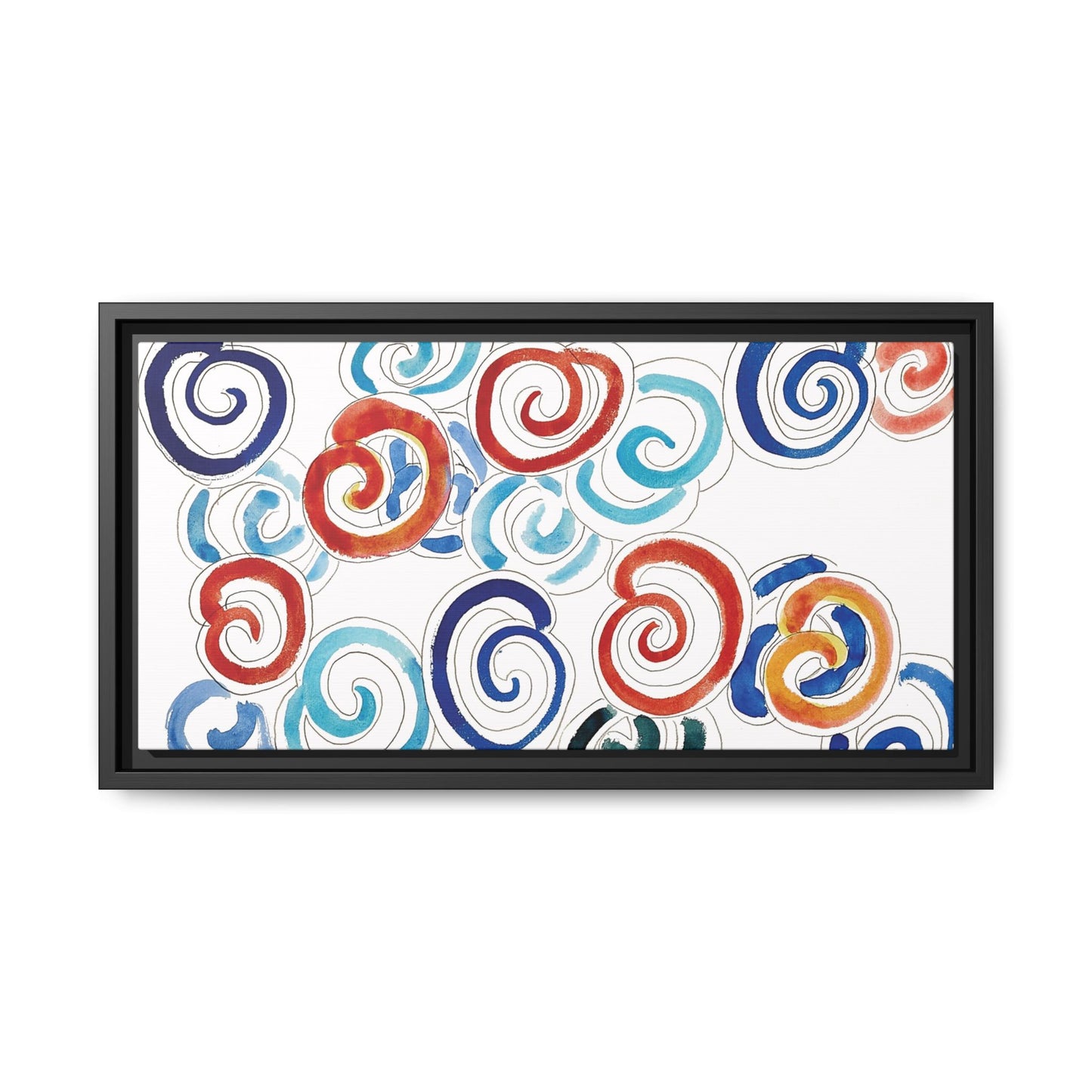 Escargots (1953) by Henri Matisse / Toile encadrée sur caisse américaine