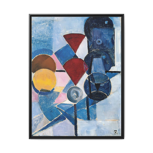 Composition II Still Life 1916 by Theo van Doesburg / Toile encadrée sur caisse américaine