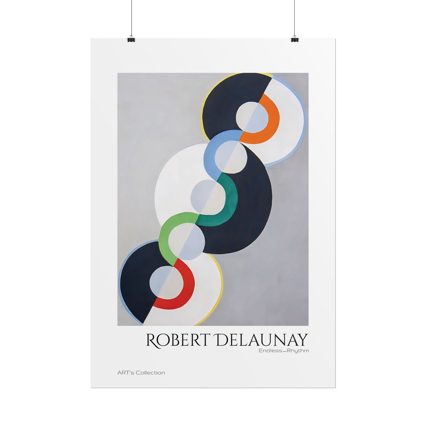 Endless_Rhythm by Robert Delaunay / Affiche imprimée - Série ART's Collection