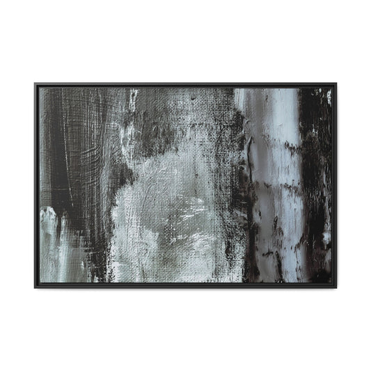 Tableau Beaux Arts Carbone "Série Sign Collections" / Toile encadrée sur caisse américaine