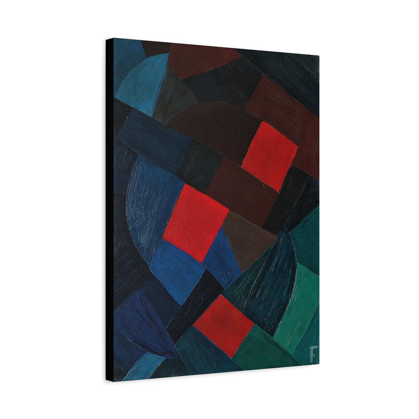 Komposition (1935-1936) by Otto Freundlich / Reproduction Fine Art sur Toile / Epaisseur 3,2cm - 1'25 po