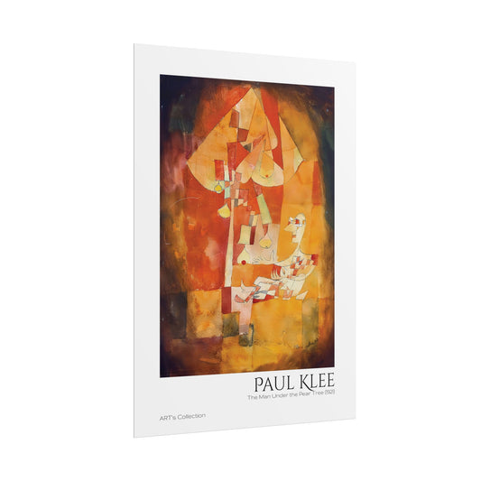 The Man Under the Pear Tree (1921) by Paul Klee / Affiche imprimée - Série ART's Collection