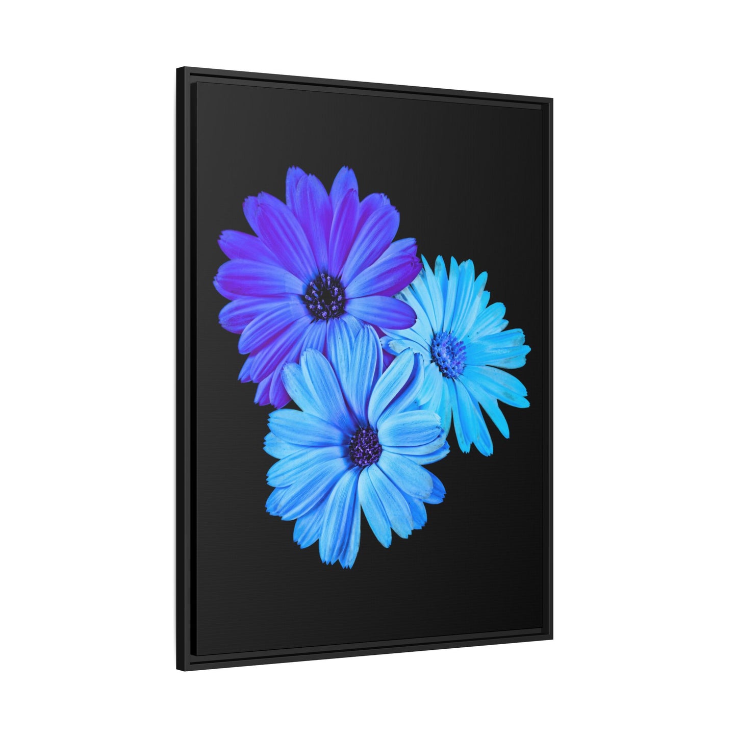 Collection Signature "FLORAL Numéro 2" sur Toile encadrée avec caisse américaine