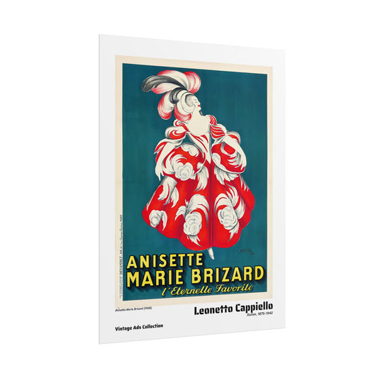Anisette Marie Brizard (1928) by Leonetto Cappiello / Affiche imprimée - Série Vintage Ads Collection
